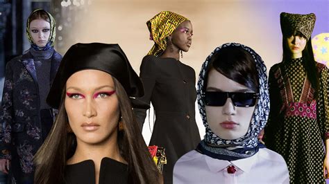 dior headband 2021|How to Style a Bandana or Headscarf, Inspired by Versace and Dior.